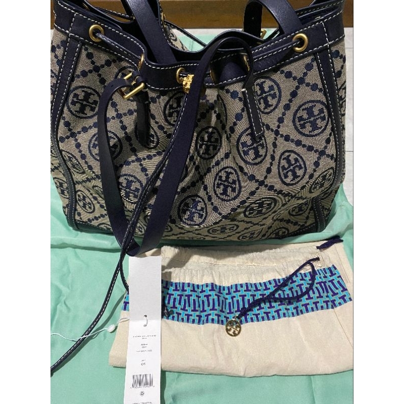 TB T Monogram Jacquard Tote