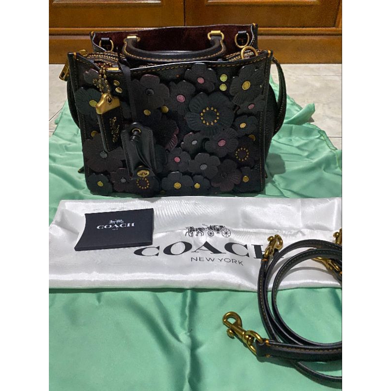 Coach Rogue Tea Rose Midnigt Black Original