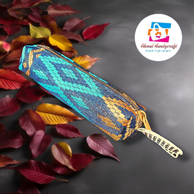 

Tempat Pensil Bahan Batik Songket Aneka Warna Menarik Produk Akmal Handycraft