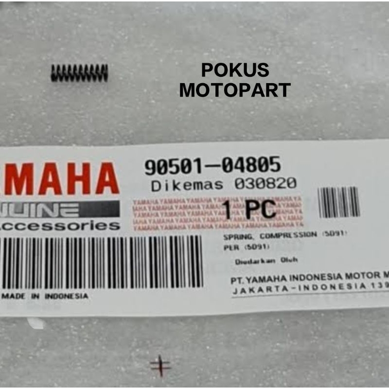 SPRING PER CAGE KOPLING (5D9) VEGA ZR, JUPITER Z, FORCE 1, JUPITER Z1 ORIGINAL YGP