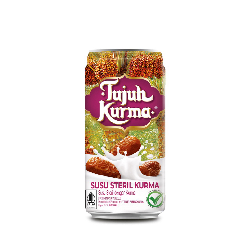

Tujuh Kurma Susu Steril Kurma 189 mL 6 pcs