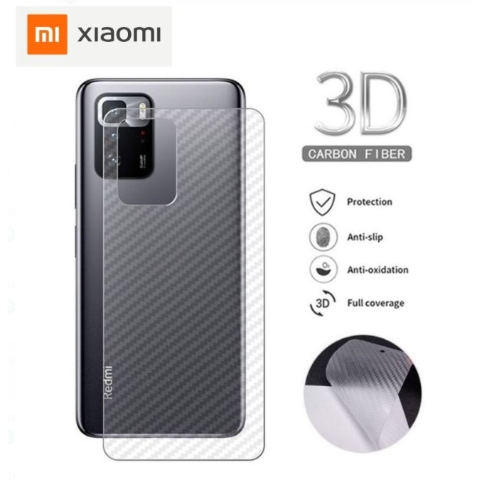 Garskin Xiaomi POCO C40/POCO F6/POCO F1/POCO F2 Pro/POCO F3/POCO X60 PRO 5G/POCO X2 Skin Carbon Anti