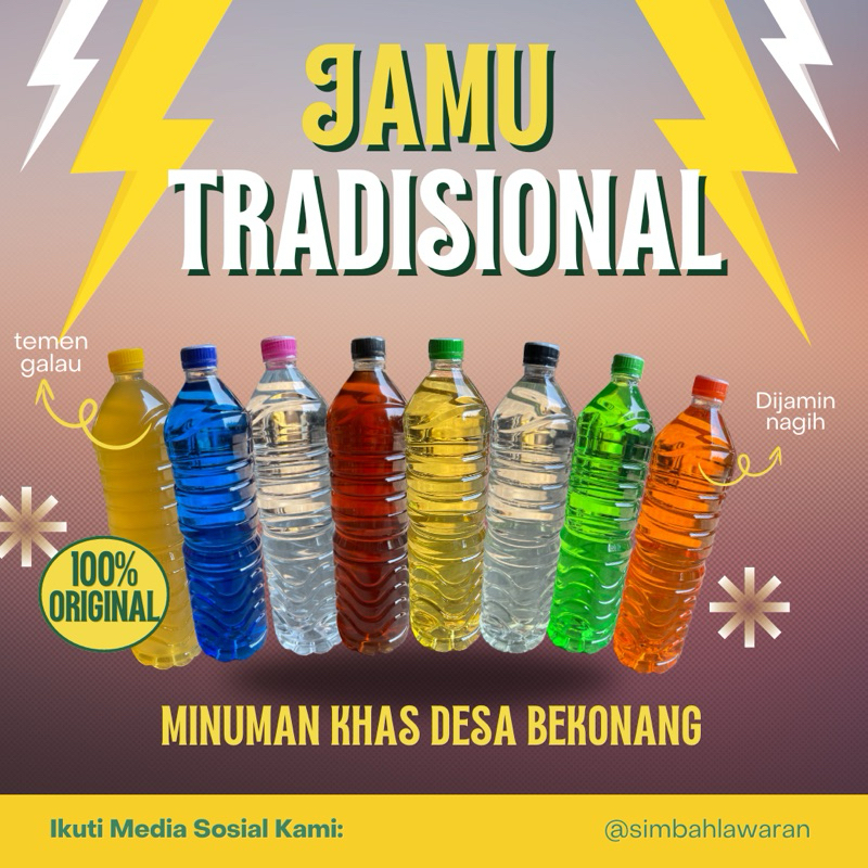 

(bisa cod) jamu penyegaran 1,5liter