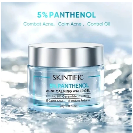 Skintific 5% Panthenol Acne Calming Water Moisturizer Gel 45 - 80 gram