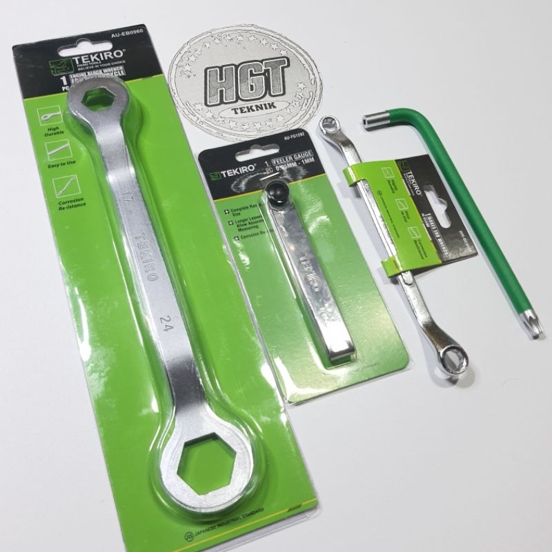 Kunci Stel Klep Tekiro 4 pcs - Kunci Stelan Klep Tekiro 4 Pcs - Fuller Tekiro