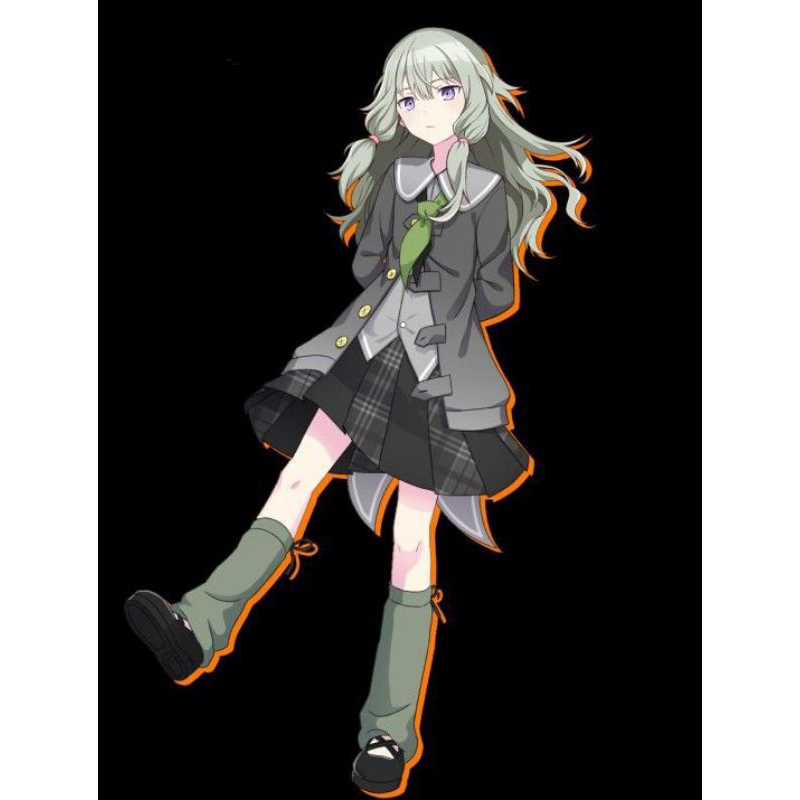 Nene Black Perform Project Sekai Costume Cosplay