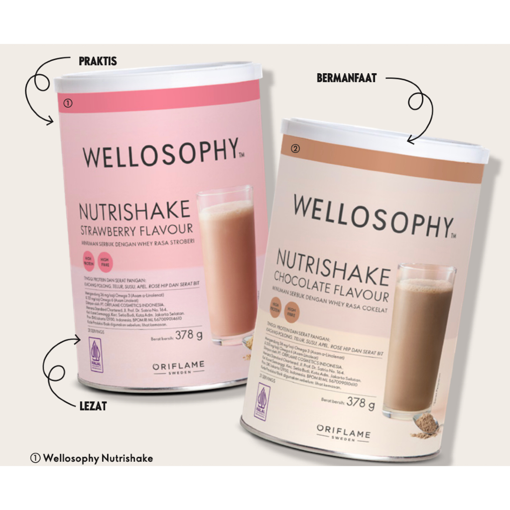 

WELLOSOPHY Nutrishake Chocolate Strawberry Flavour