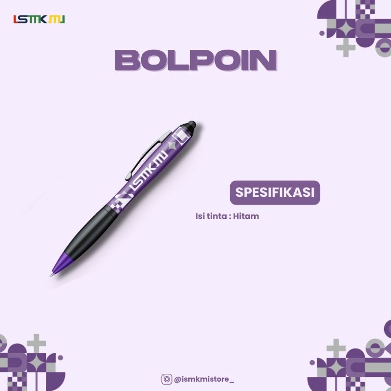 

BOLPOIN ISMKMI (OFFICIAL MERCHANDISE ISMKMI)