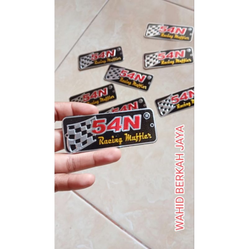 EMBLEM KNALPOT 54N TIMBUL
