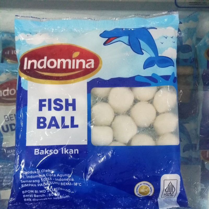 

indomina fish ball 500gr