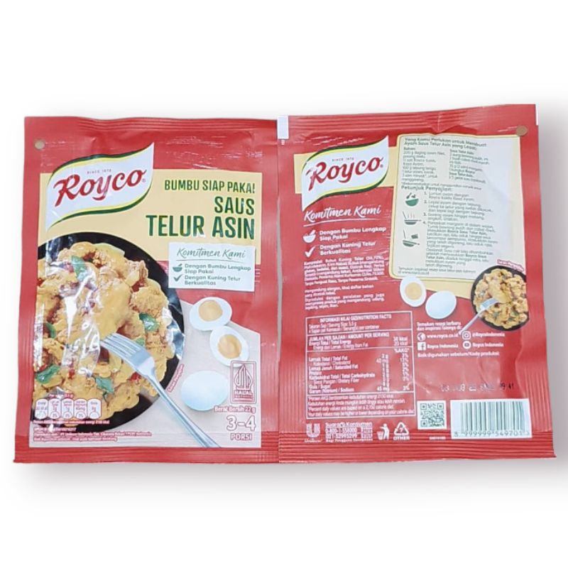 

Royco Saus Telur Asin 22g