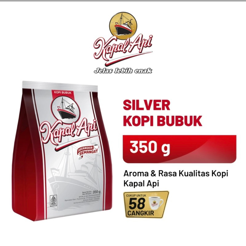 

Kopi Kapal Api kopi hitam bubuk 350gr ( Tanpa Gula ) | Promo NitjayaShop