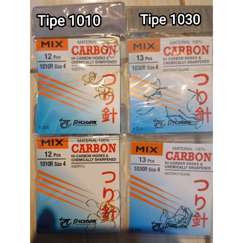 Kail pancing Mix Carbon tipe 1010/1030  0,1 0,3 0,6 0,8