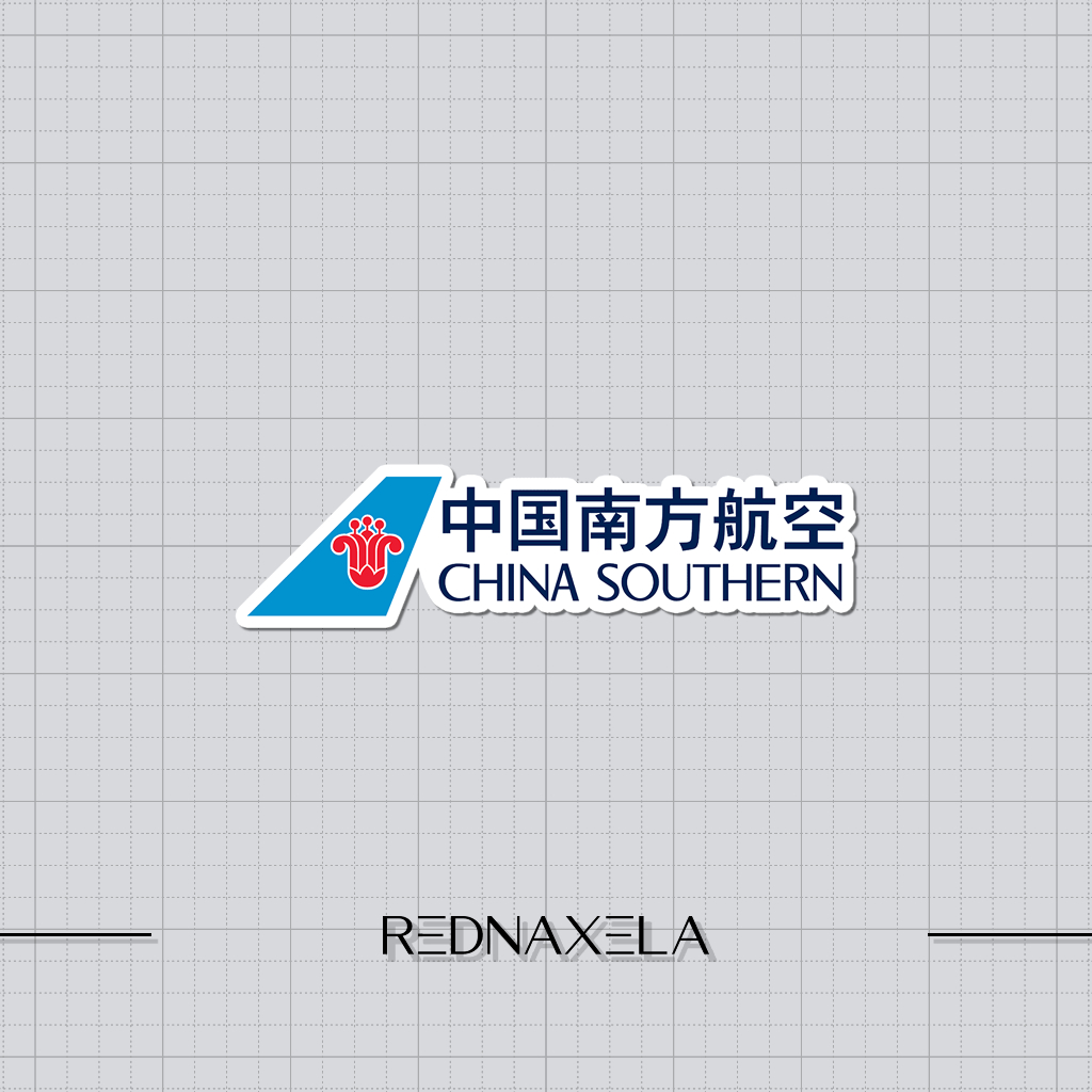 

Stiker Vinyl China Southern Airlines Stiker Koper Travel Sticker