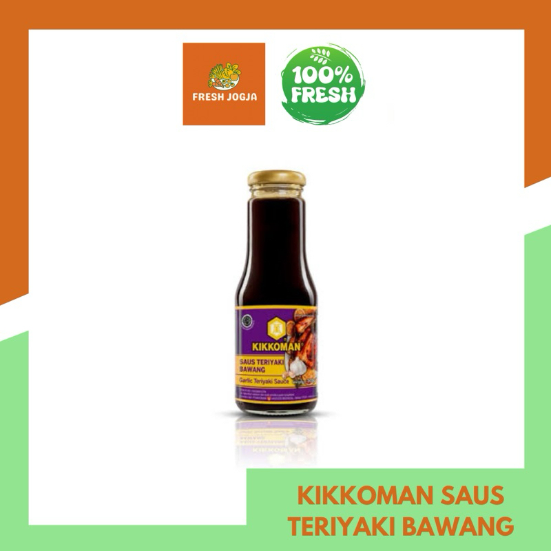

Saus Kikkoman Teriyaki Bawang | Fresh Jogja