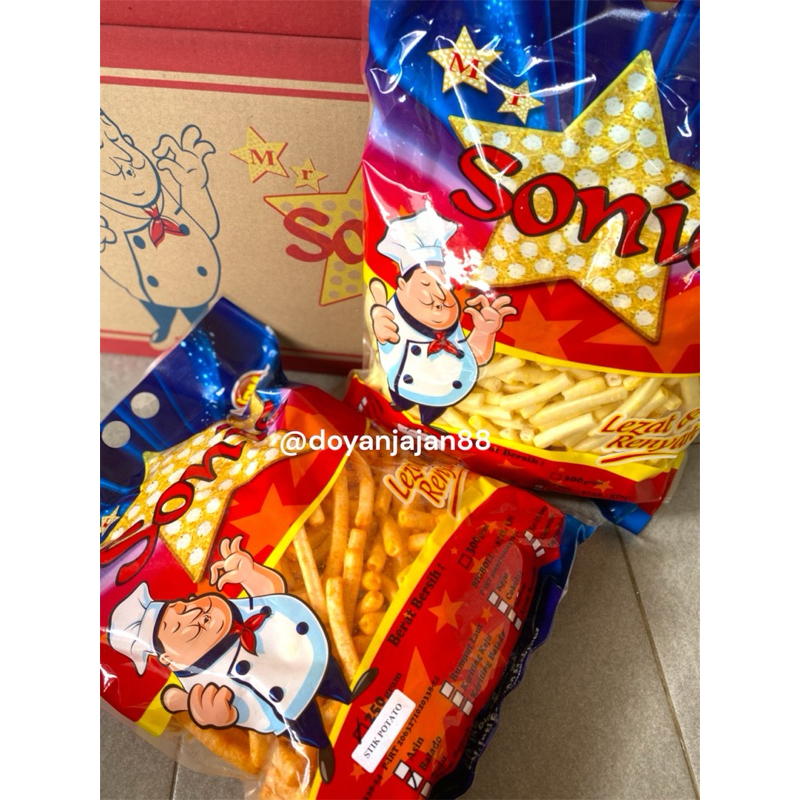 

SNACK STIK KENTANG STIK POTATO MR.SONIC 250GRAM