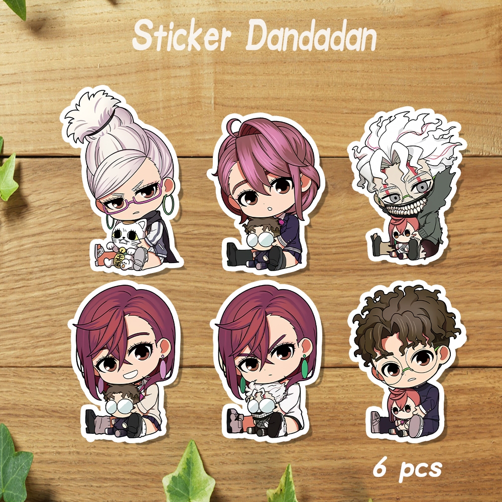 

Sticker Anime Dandadan / Stiker Pack Momo Ayase Dan Da Dan