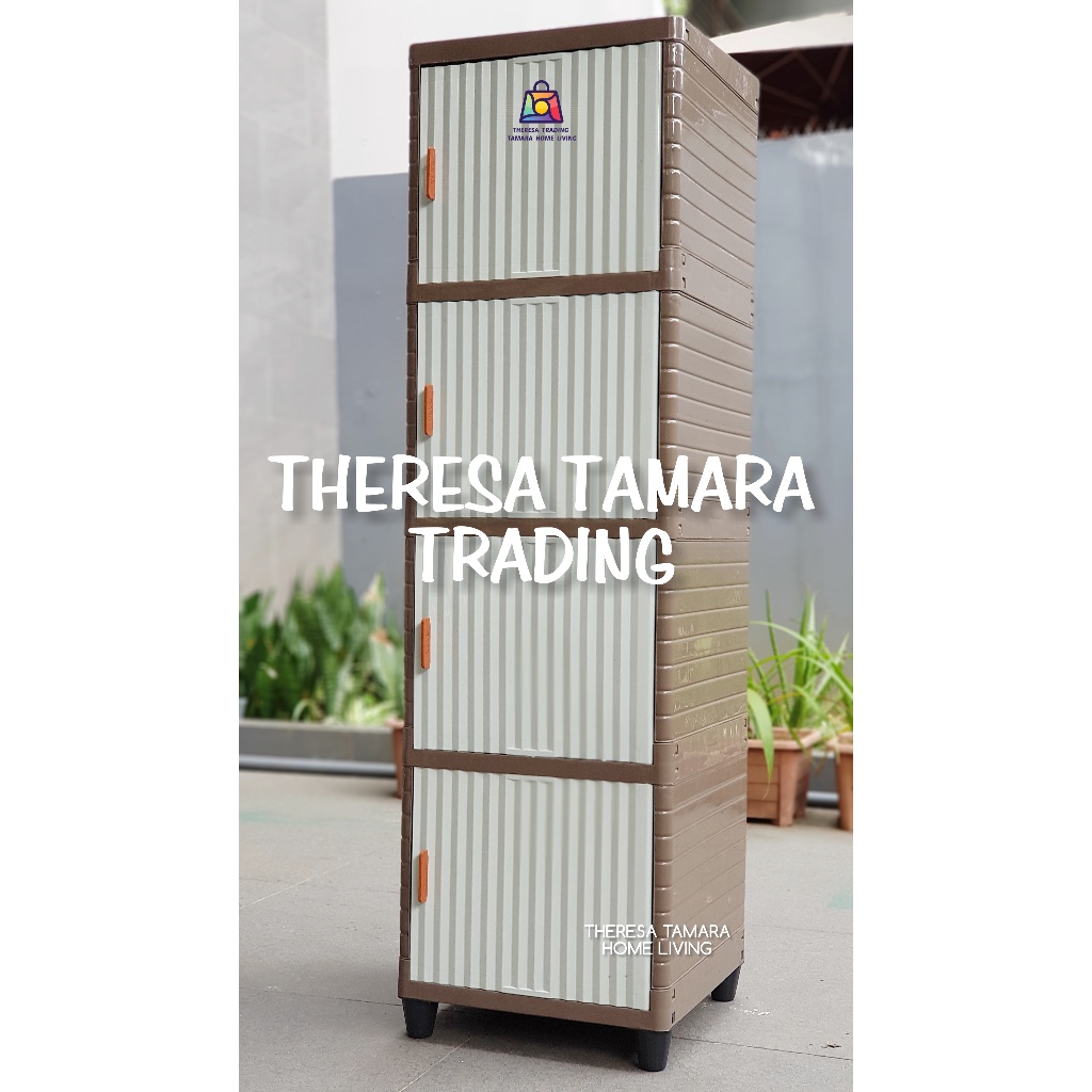 Limited Lemari Loker Locker Plastik Club Fal 4 Alfa Line 4 Susun 4 New Design