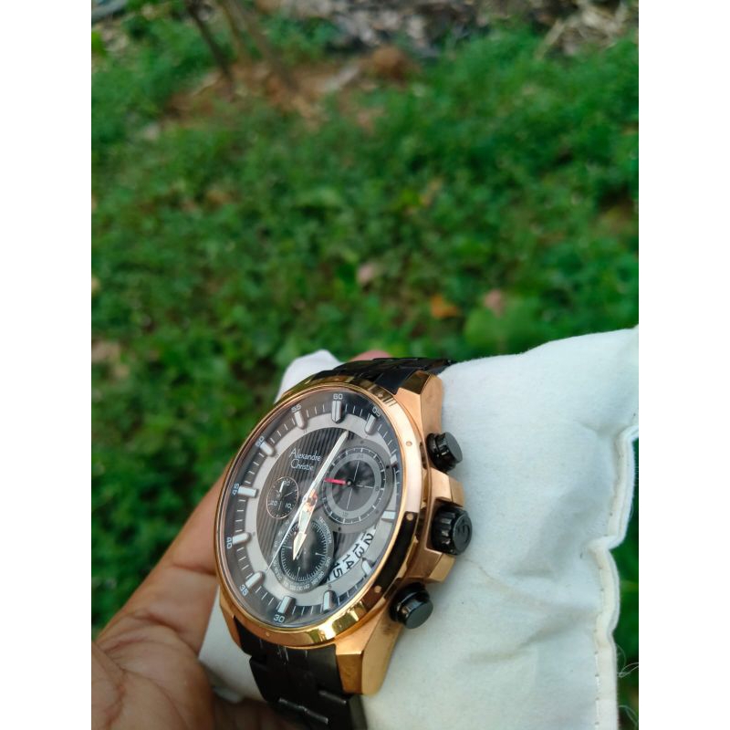 Jam Tangan Pria Alexandre Christie 6496MC Original