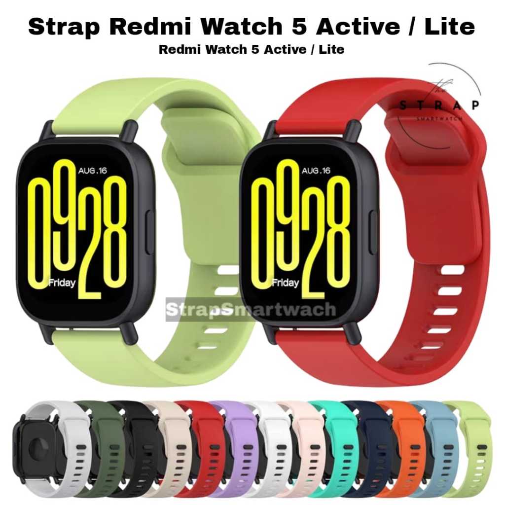 Strap Redmi Watch 5 Active / Lite Tali Silicon Redmi Watch 5 Active / Lite