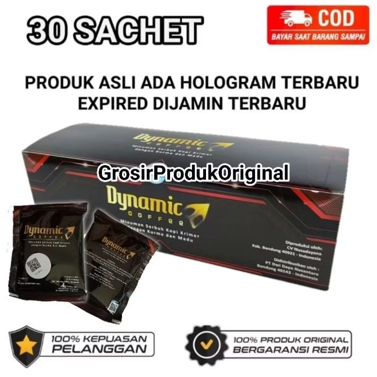 

Kopi Dinamik 30 sachet Original Kopi Dynamic