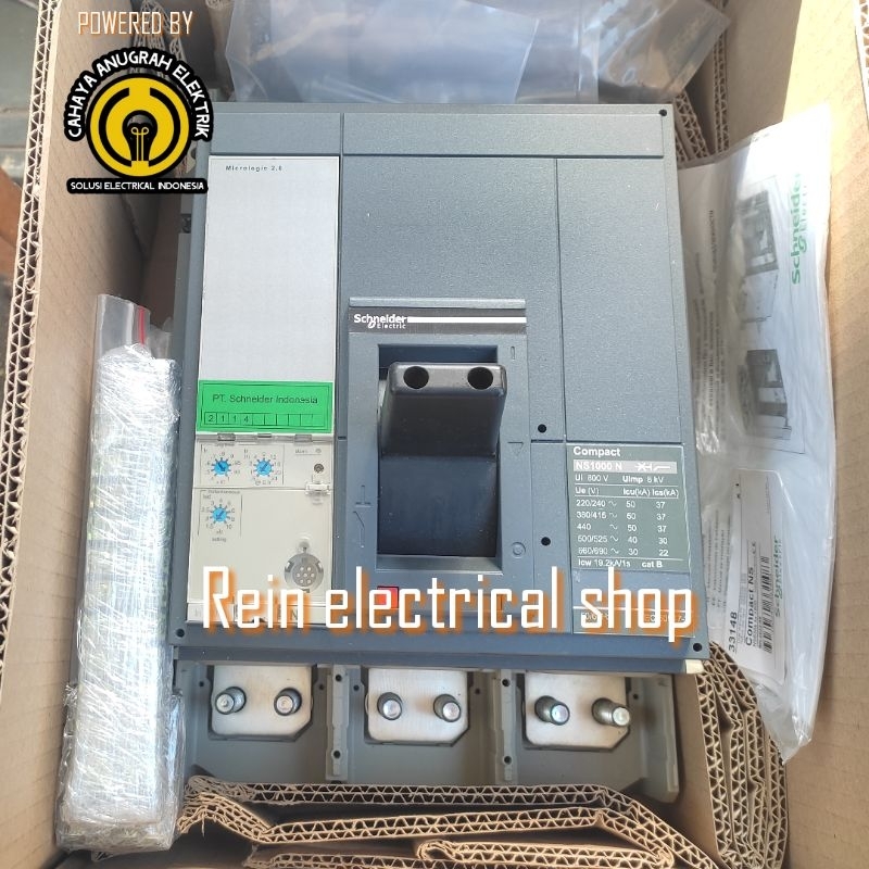 Schneider MCCB NS1000N NFB 1000A 3P Mccb NS1000N 1000A 3P original
