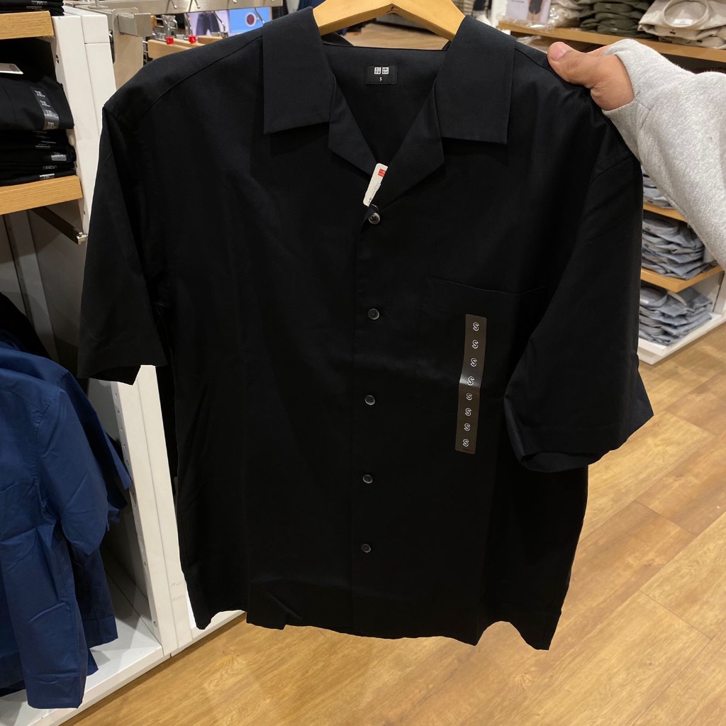Jastip. Kemeja Kerah Terbuka Uniqlo (MAN)