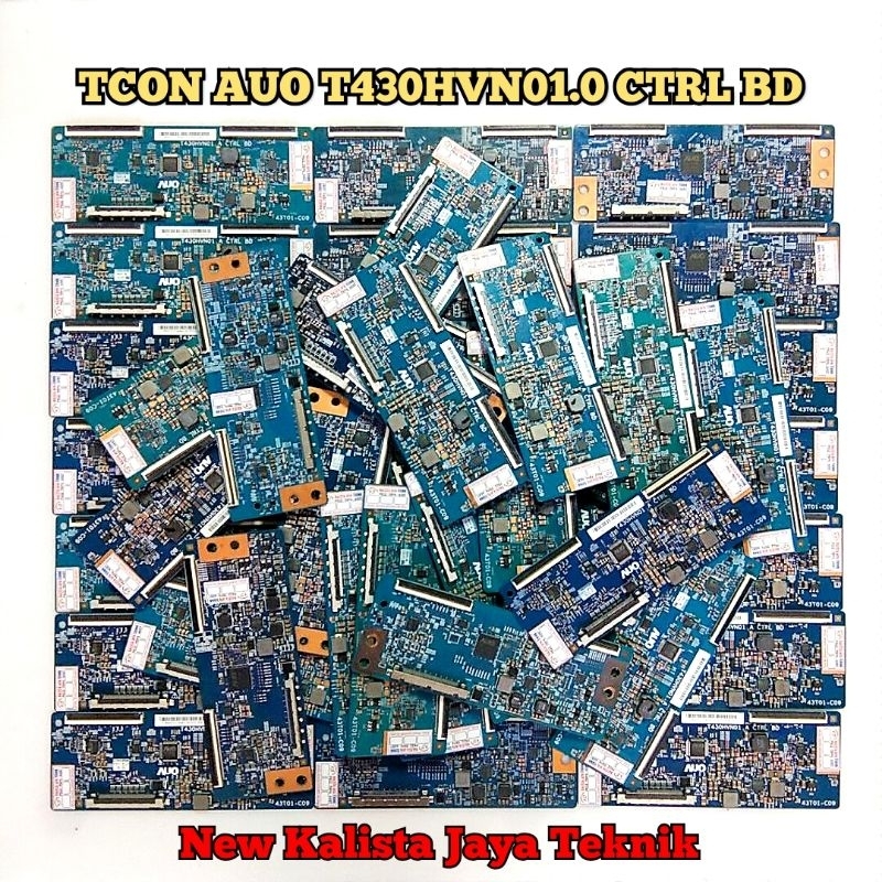 TCON AUO T430HVN01.0 CTRL BD TCON TV 43 INCHI TICON T430HVN01 TCON T430HVN01.0 TIKON AUO T430HVN01 L