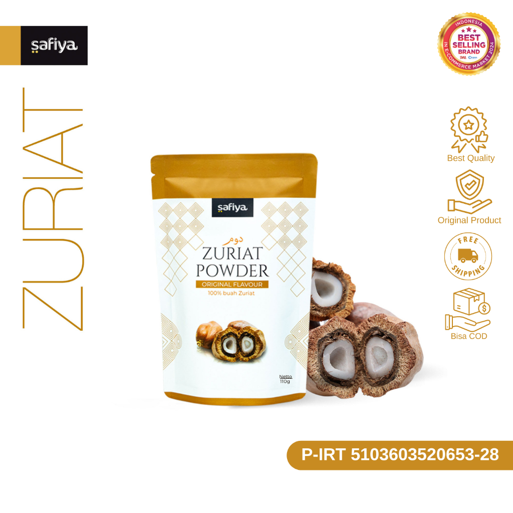 

Safiya Serbuk Buah Zuriat 110 Gram Zuriat Powder Promil