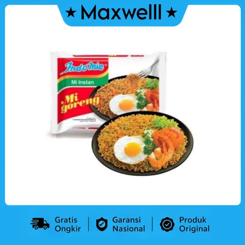 

Indomie Goreng instan 80gram 1 sachet