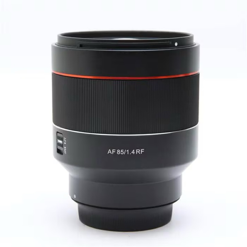 lensa samyang AF 85mm Rf mount bekas mulus ex jepang