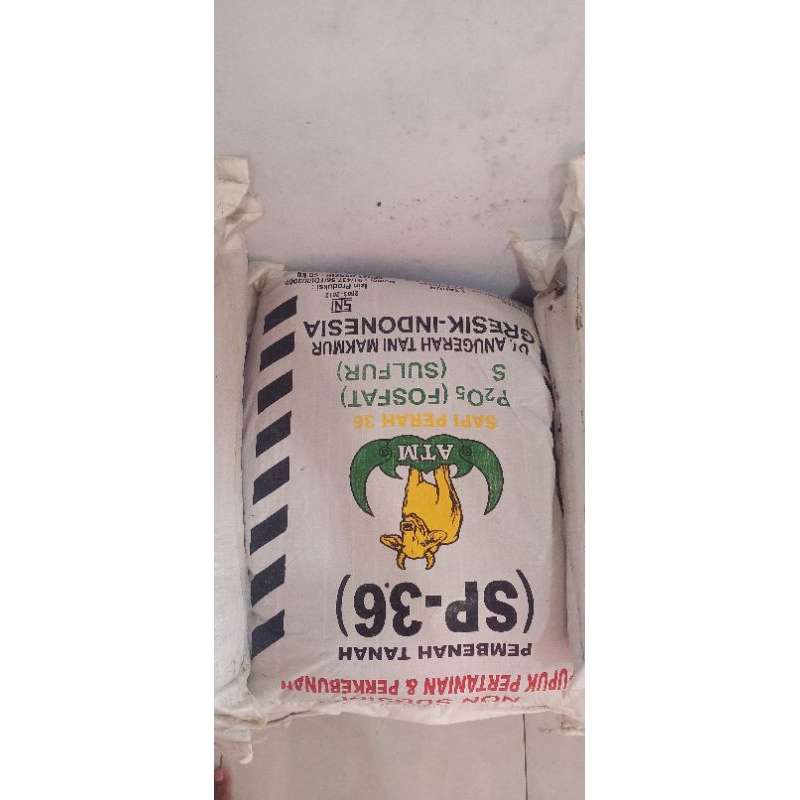 PUPUK  PERTANIAN SP36 PEMBENAH TANAH 50KG