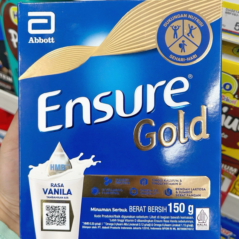 

Ensure Gold Rasa Vanila&Gandum 150gr Exp 2026