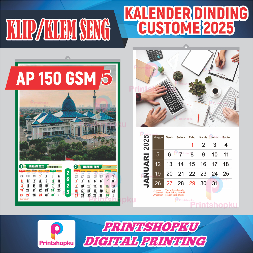 

KALENDER DINDING 2025 AP 150 GSM KALENDER 2025 KALENDER KAMPANYE 2025 KALENDER BISNIS 2025