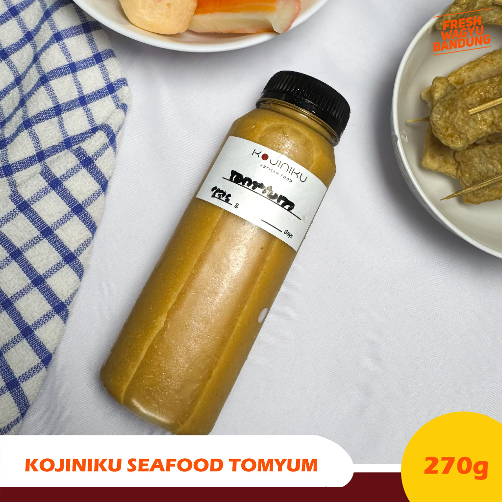 

KOJINIKU SEAFOOD TOMYUM KUAH STEAMBOAT Udang Asli Premium Halal