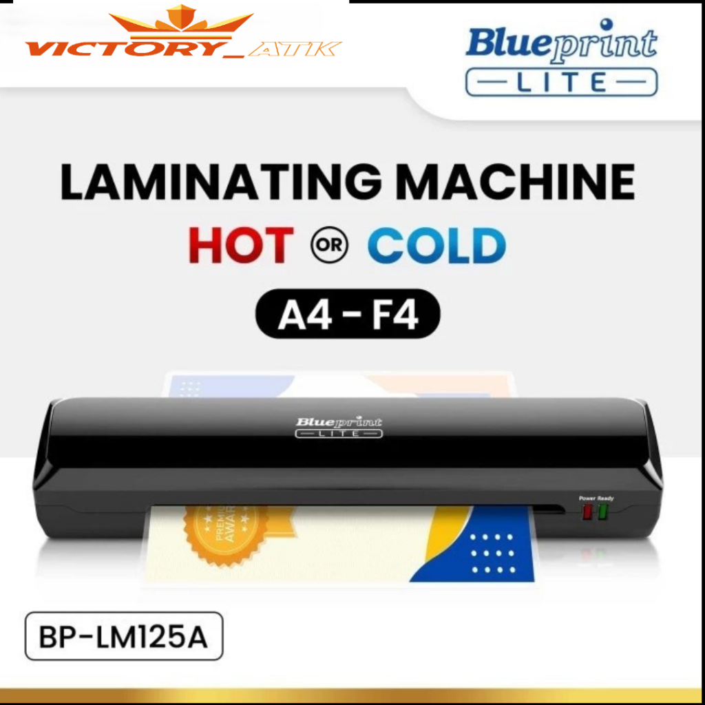 

Mesin Laminating BLUEPRINT LM125A Hot & Cold Laminating Machine A4 F4