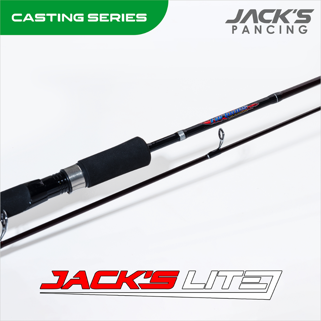 Joran Kolam FORTUNES Jackslite by Jack's Vision Joran Pancing Kolam spinning Galatama Murah