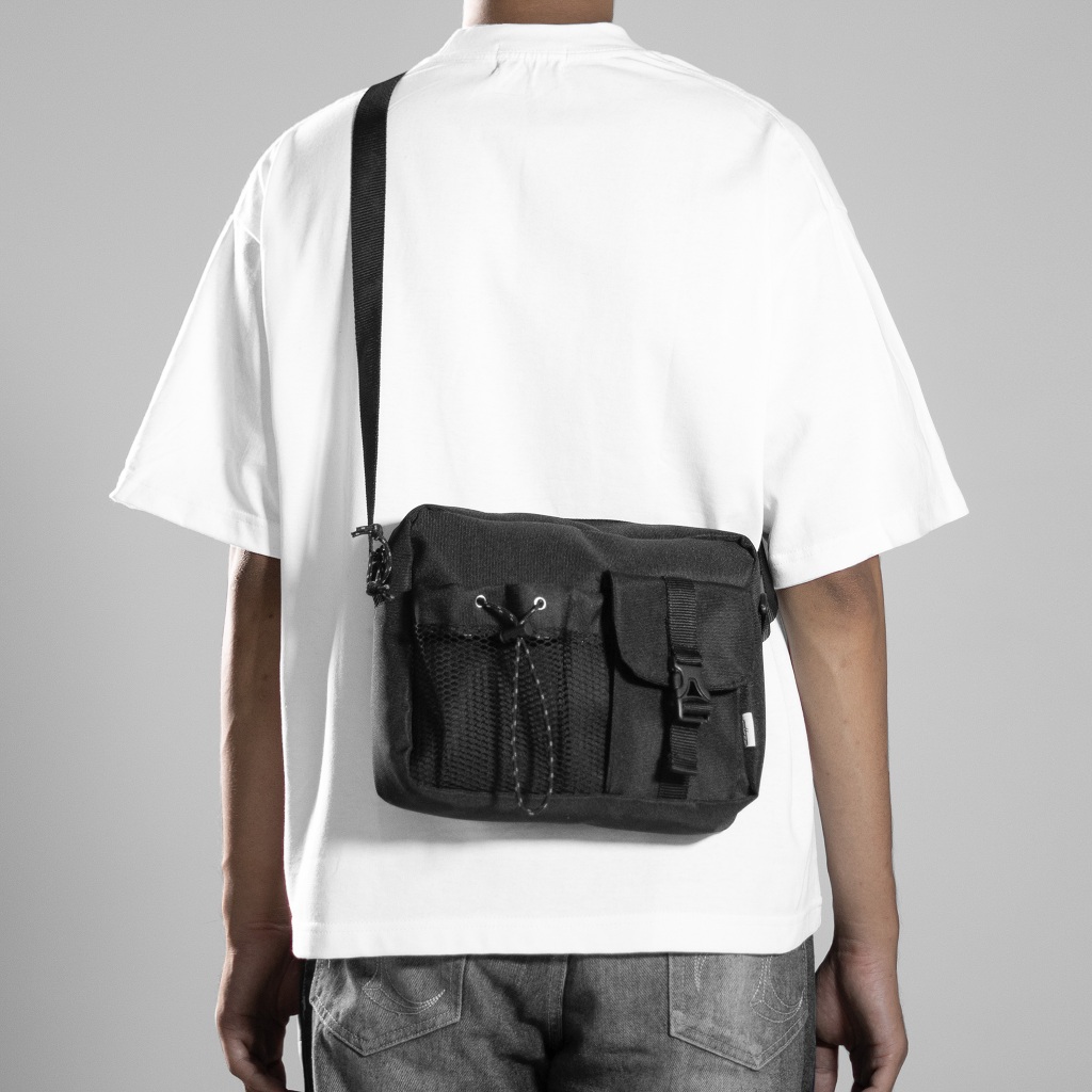 Exhale Apparel Slingbag Cosy Black