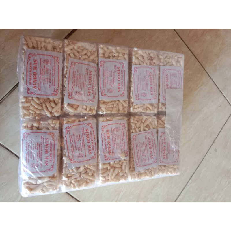 

gipang brondong jipang jajan jadul 1 pack isi 10