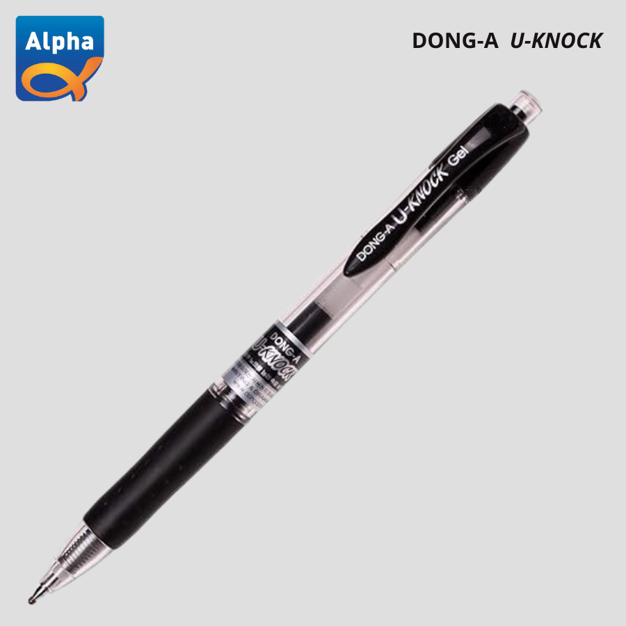 

[Dong-A] U-Knock Gel Pen / Pulpen Gel 0.5mm - Hitam