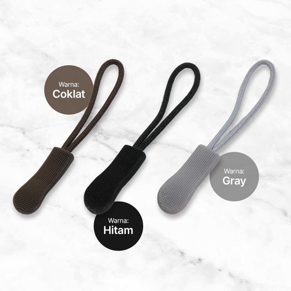 Puller Rope / Tarikan Seleting Resleting Sleting Gantungan Zipper