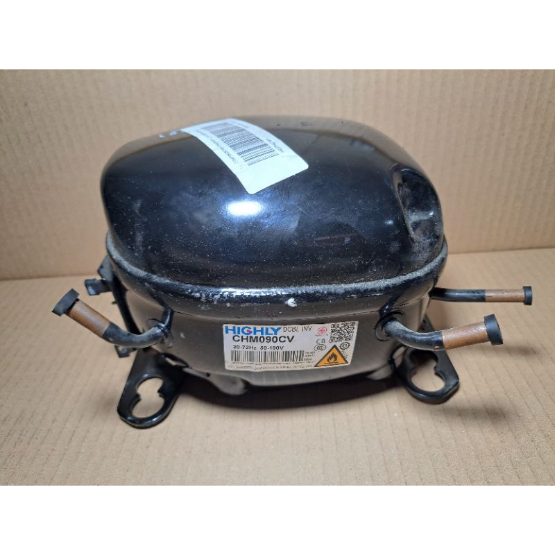 kompresor original kulkas 2 pintu aqua inverter ukuran 1/6