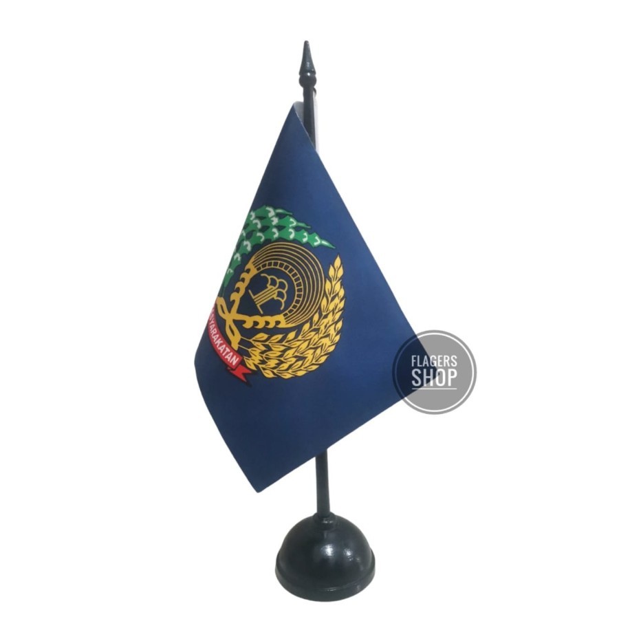 

Bendera Meja Pemasyarakatan + Tiang Kayu