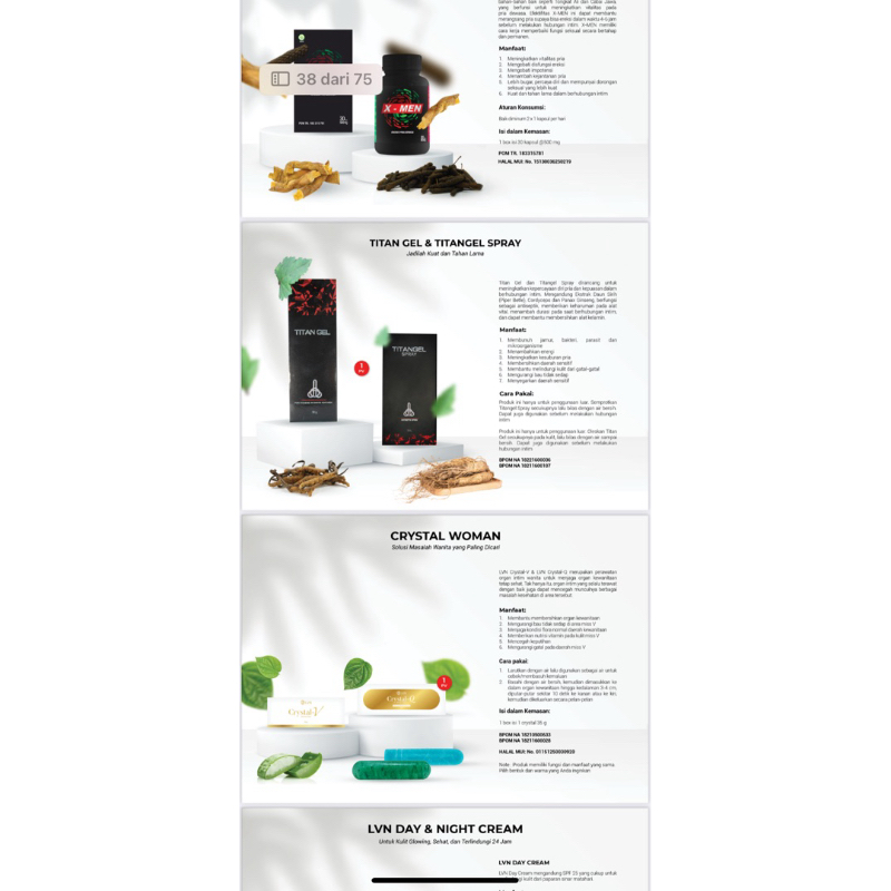 TITAN GEL & TITANGEL SPRAY