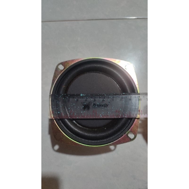 speaker subwoofer 4 inch, copotan simbadda 6 ohm, double magnet