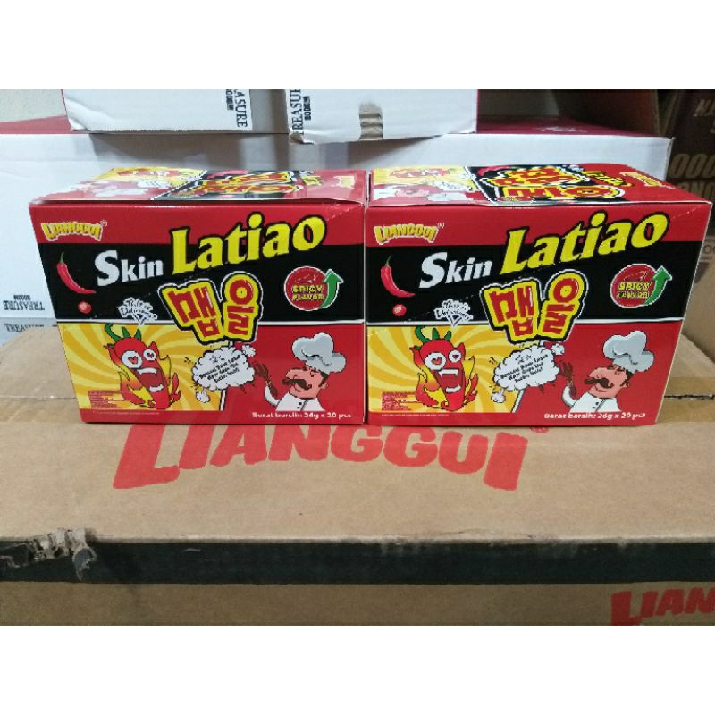 

snack lianggui skin latiao