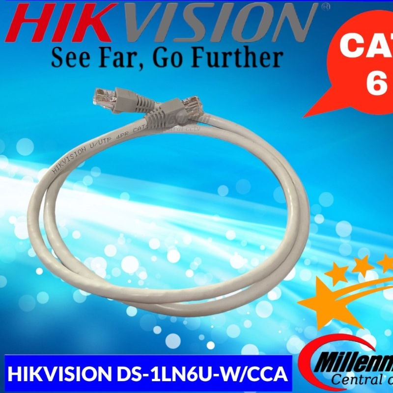 KABEL HIKVISION CAT6 / NETWORK CABLE HIKVISION CAT6 - 1 METER