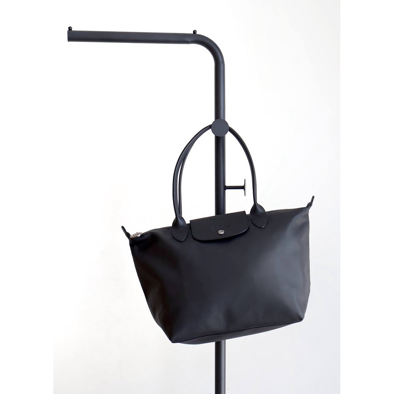 Longchamp Le Pliage Xtra medium long handle tote bag in black