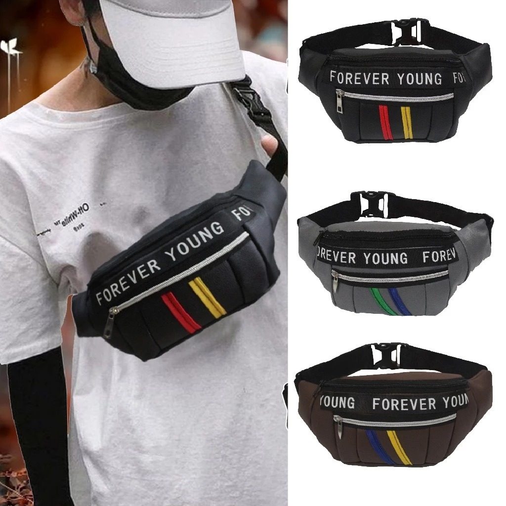 TAS SELEMPANG PRIA | YOUNG FOREVER TERBARU | TERMURAH & BERKUALITAS