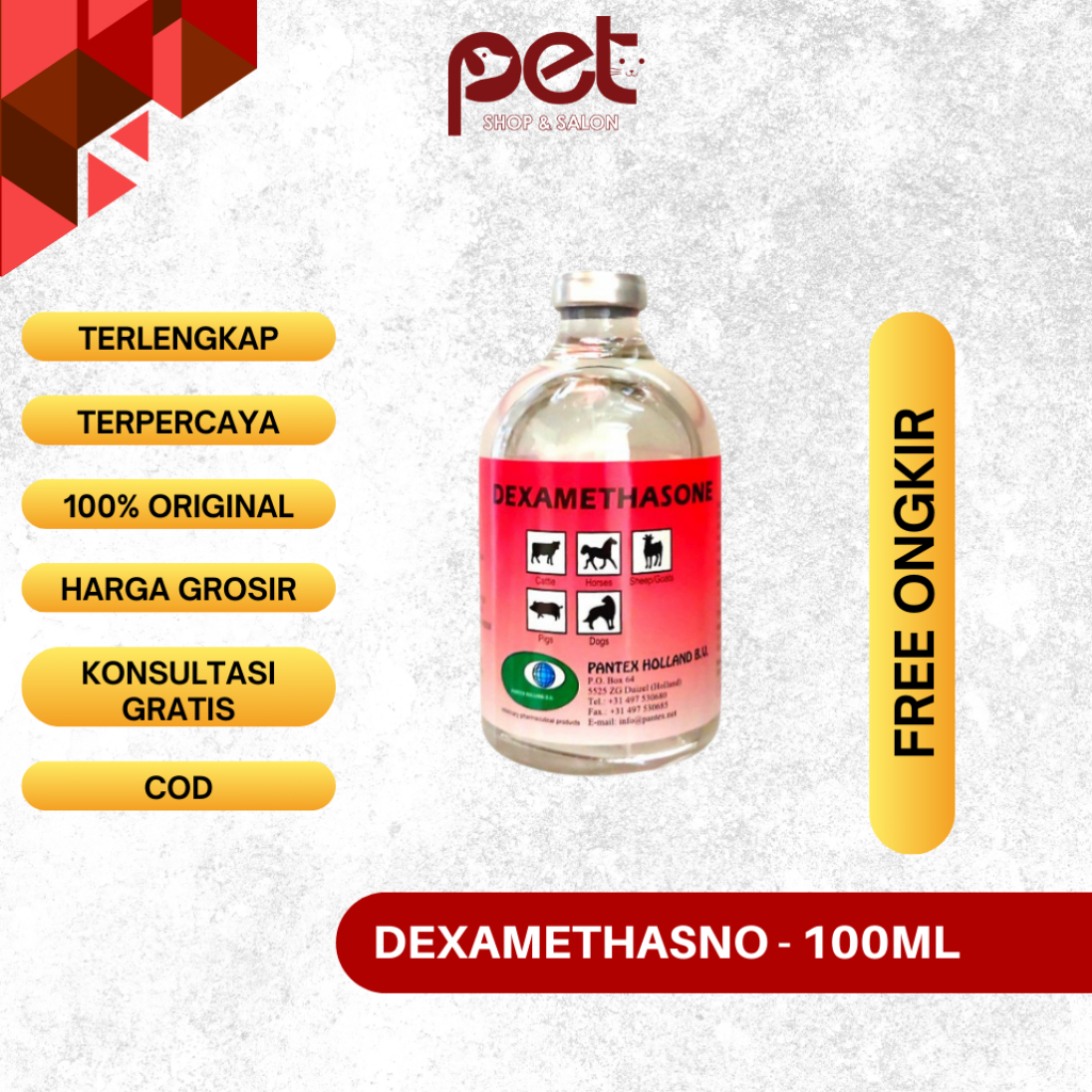 Dexamethason 100ml - Anti Inflamasi - Pantex Holland - Obat Injek